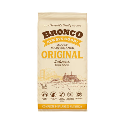 Bronco Original Adult Maintenance Dog Dry Food 18kg