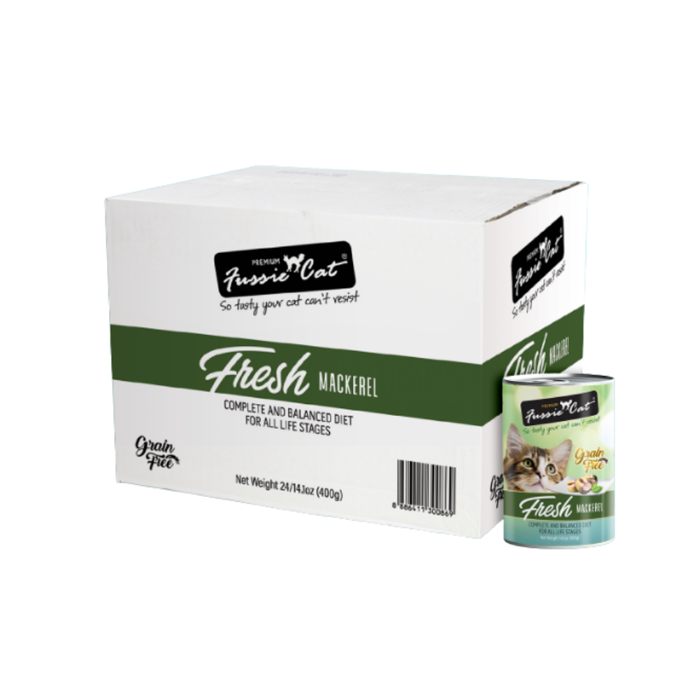 Fussie Cat Premium Fresh Seafood Series Cat Wet Food 400g X24cans | Assorted Flavors