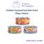 FRISKIES Prime Filets / Shreds/ Pate Wet Cat Food 156g x 24pcs