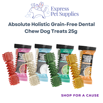 Absolute Holistic Grain-Free Dental Chew Dog Treats 25g