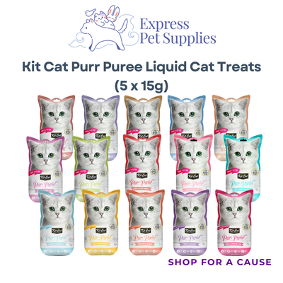 Kit Cat Purr Puree Liquid Cat Treats (5 x 15g)