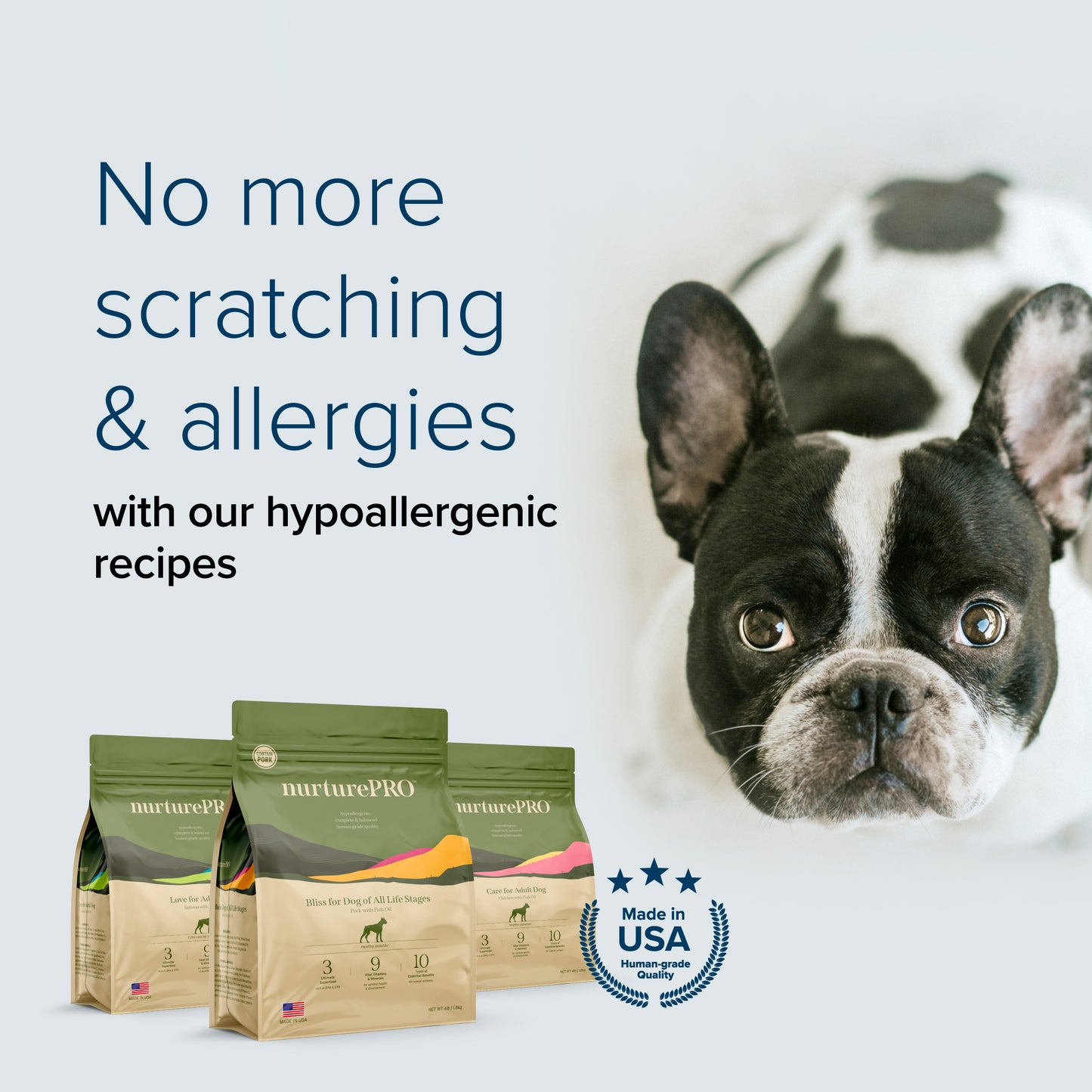 Nurture Pro Bliss All Life Stages Dry Dog Food (Pork with Fish Oil)