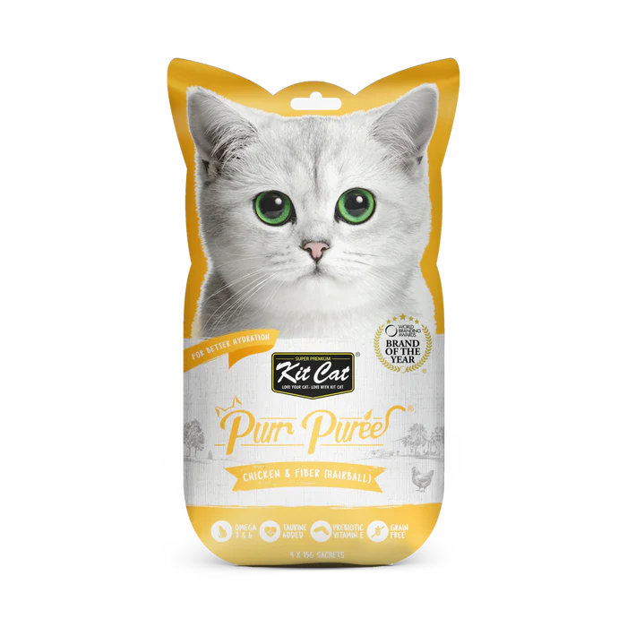 Kit Cat Purr Puree Liquid Cat Treats (5 x 15g)