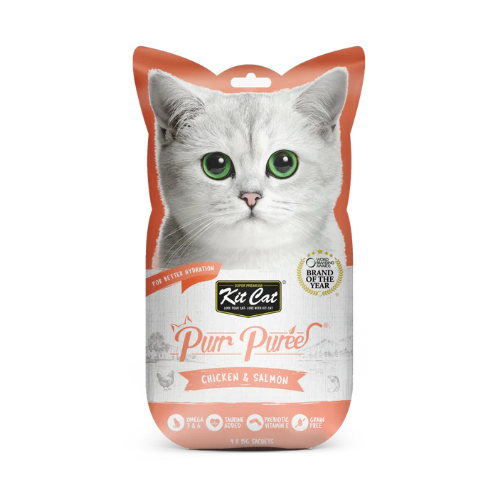 Kit Cat Purr Puree Liquid Cat Treats (5 x 15g)