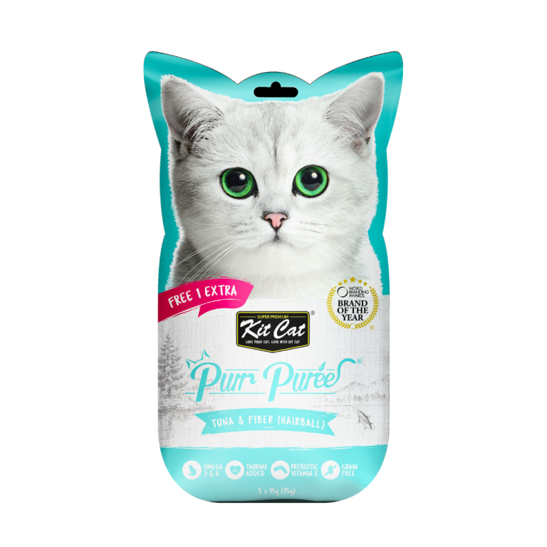 Kit Cat Purr Puree Liquid Cat Treats (5 x 15g)