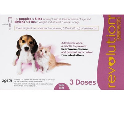 Revolution Puppies & Kittens Pink (Selamectin)