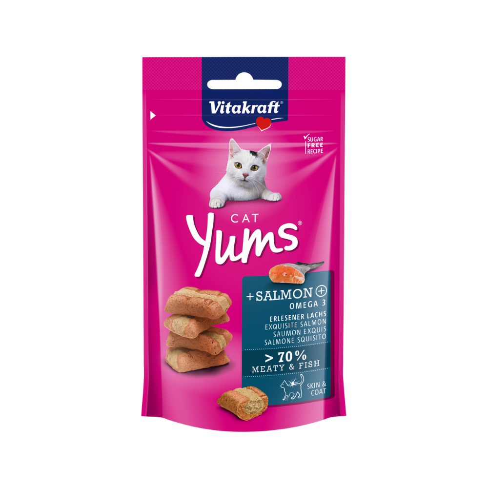 [CLEARANCE SALE] PRICE DROP Golden Redfish Flavor | Vitakraft Yum Series Cat Treats 40g | Other Flavors Available