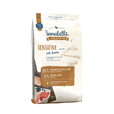 Sanabelle Cat Dry Food Sensitive Lamb 400g