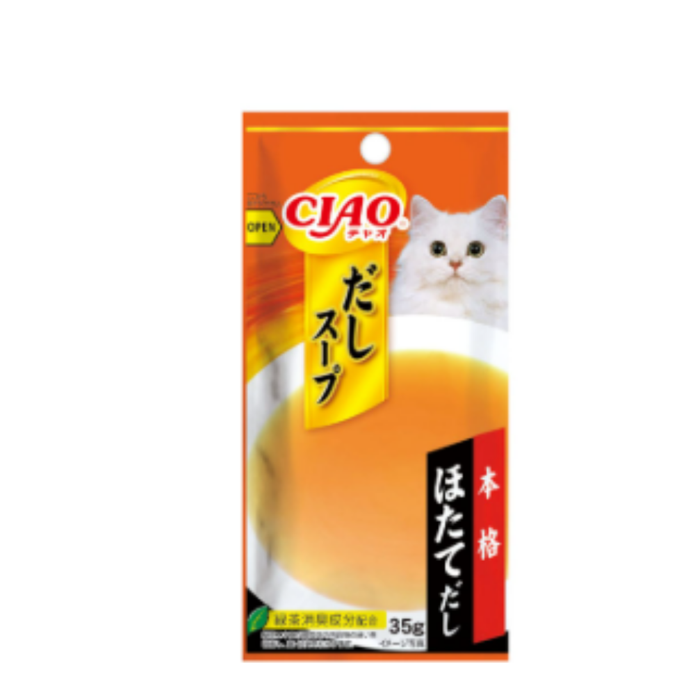 CIAO Dashi Soup Line Cat Treats 35g