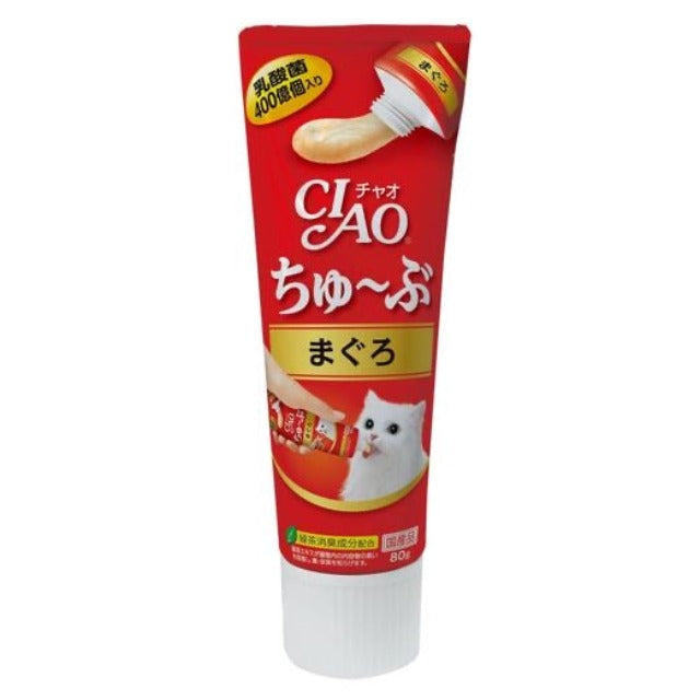 CIAO ChuRu Tube Grain-Free Liquid Cat Treat 80g
