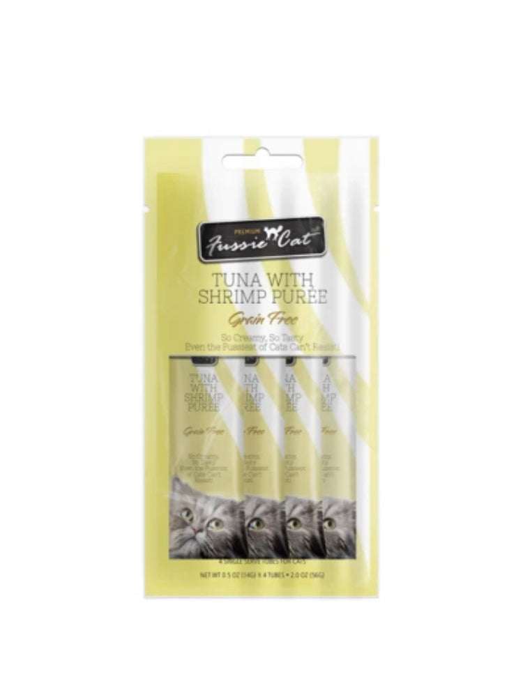 Fussie Cat Puree Premium Cat Treats 56g
